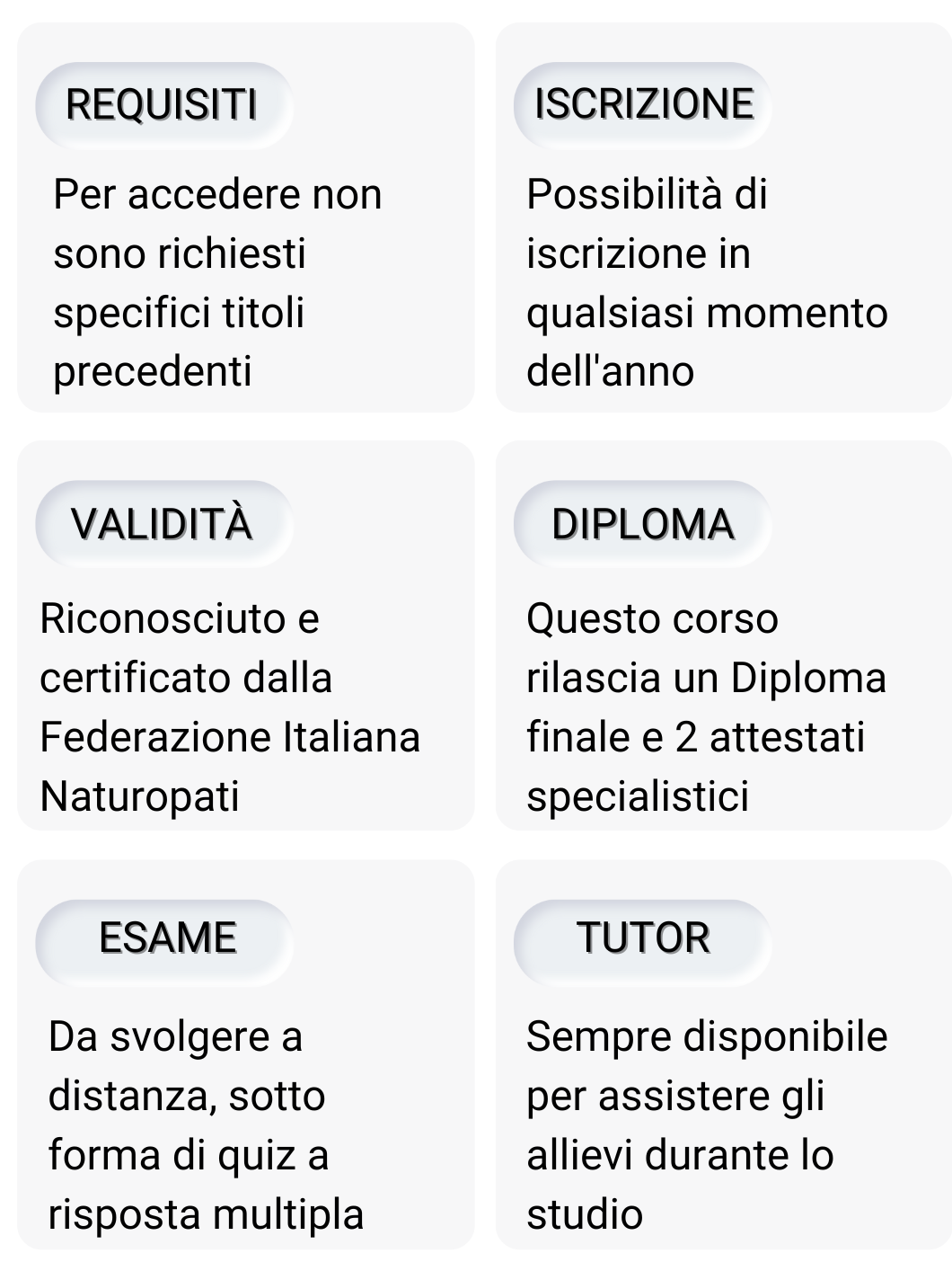 scuola di Naturopatia Ayurvedica
